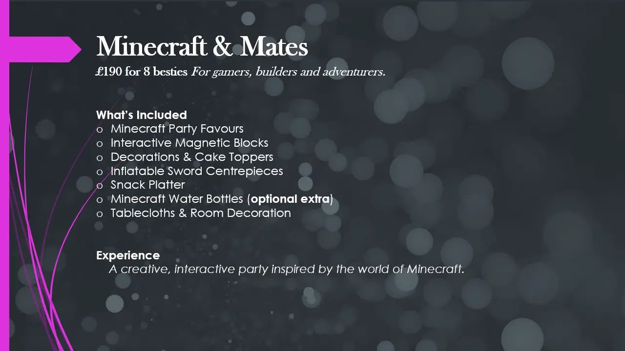 Party brochure page 7